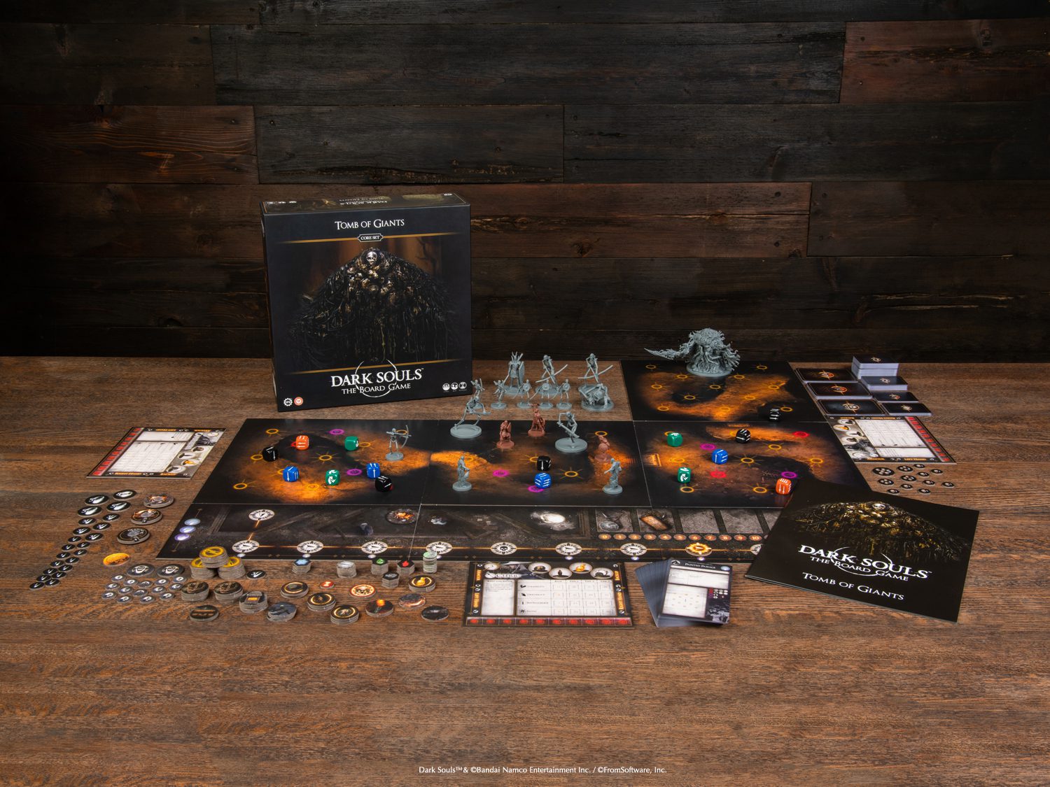 New 'Dark Souls: The Board Game' Core Sets Hit Stores 4 Dark Souls Tomb of Giants contents