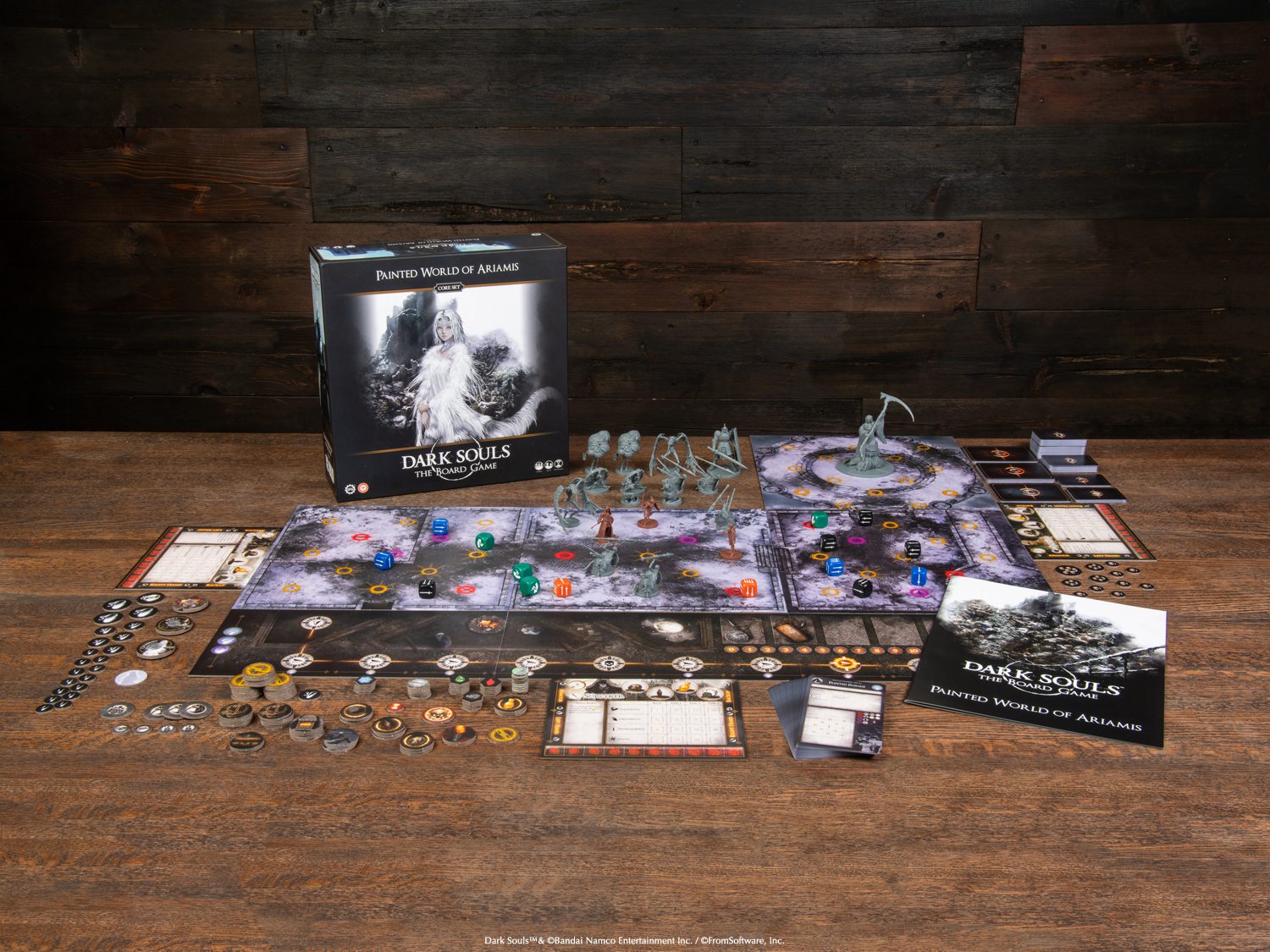 New 'Dark Souls: The Board Game' Core Sets Hit Stores 3 Dark Souls Painted World of Aramis Contents