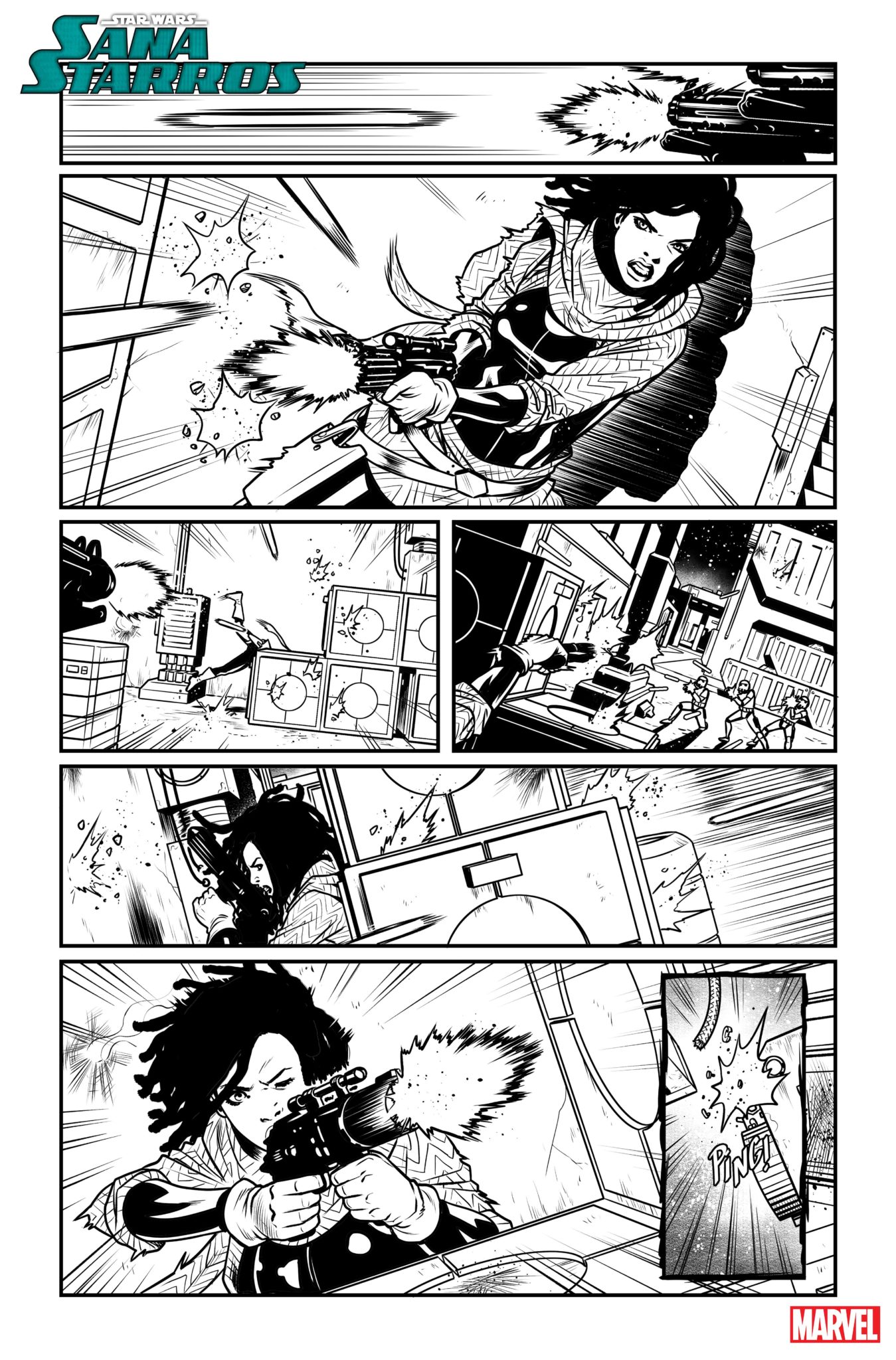 Sana Starros Sets Out To Battle The Empire In Preview Pages From Her New Solo Series 2 Sana Starros #1 preview image