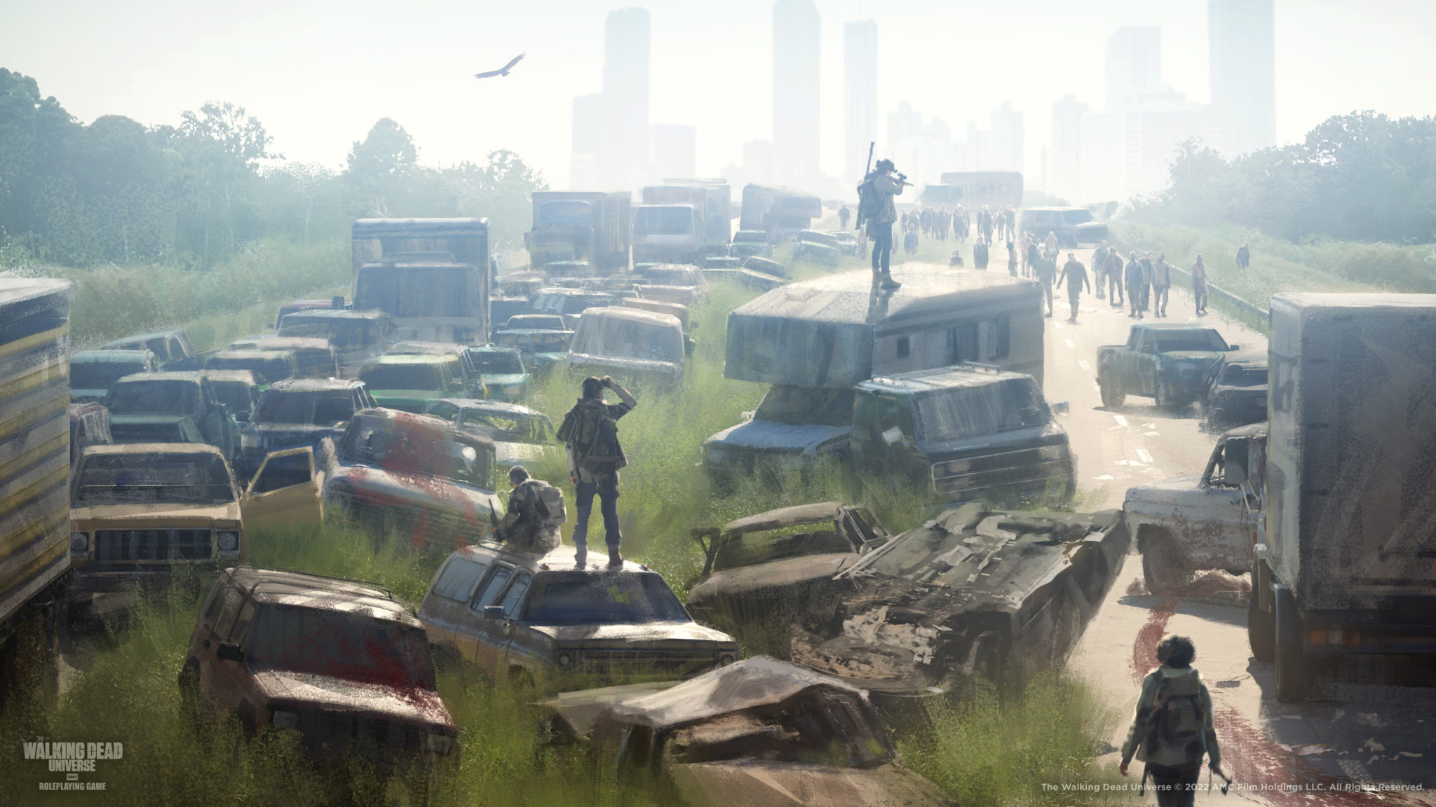 Free League Publishing To Release Official TTRPG Based On 'The Walking Dead' Franchise 2 The Walking Dead TTRPG Book art