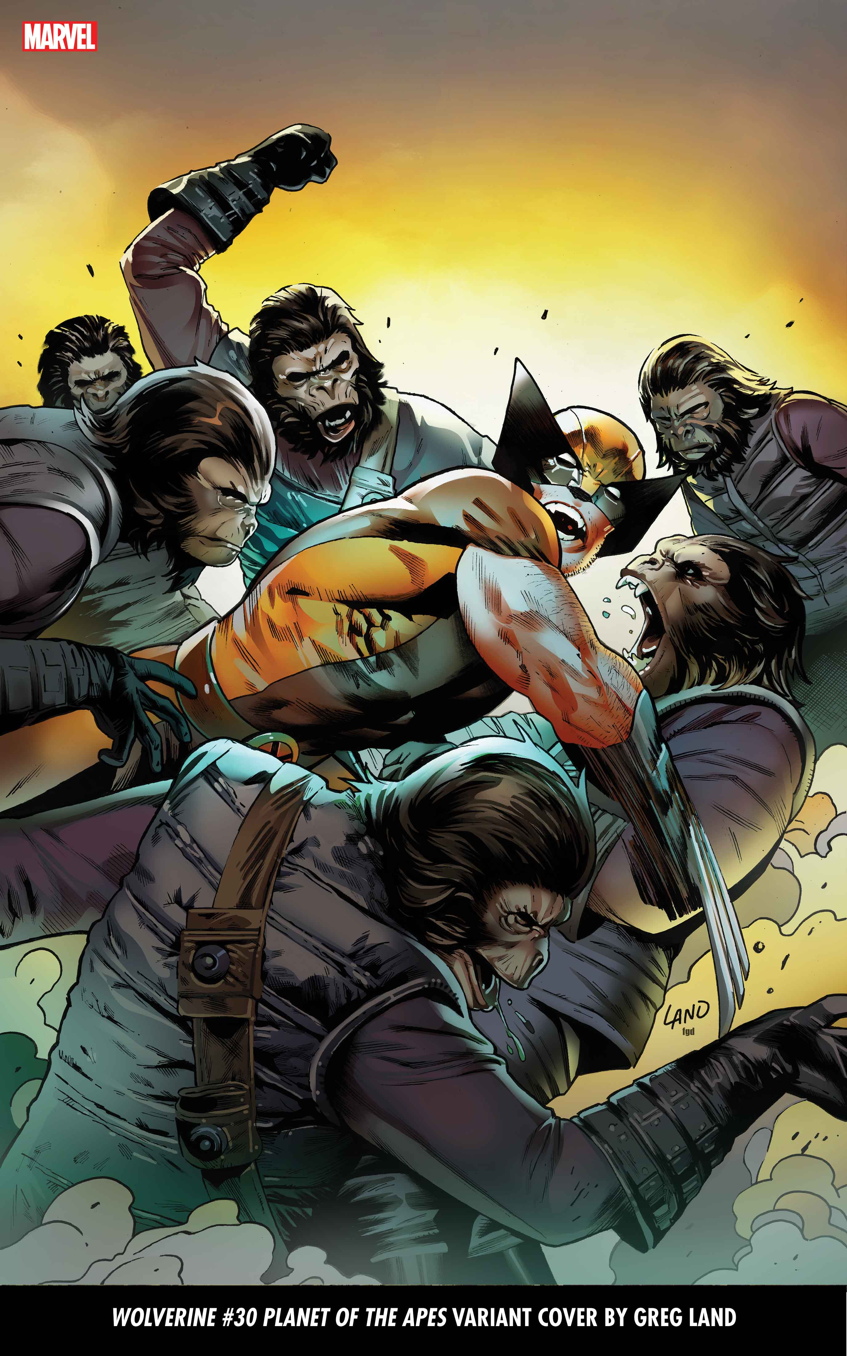 Marvel Goes Bananas With 'Planet Of The Apes' Variant Covers 9