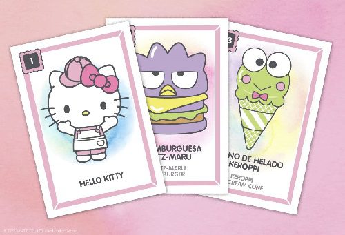 Lotería: Hello Kitty and Friends is Super Cute 2 examples of the loteria cards