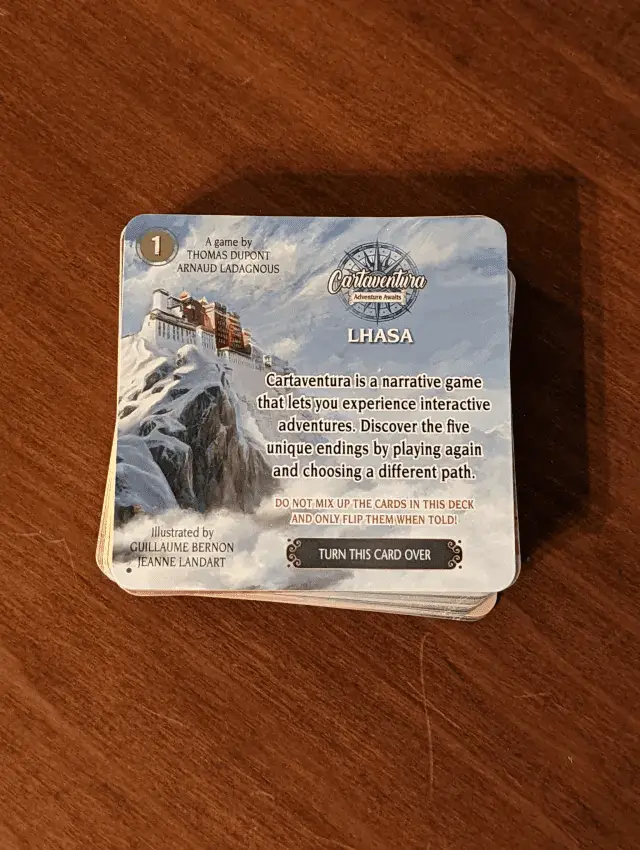 'Cartaventura: Lhasa' Provides A Unique Journey Out Of History 2 Lhasa First card