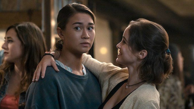 Sister Beatrice And The Church (Part 3) 3 Kristina Tonteri-Young as Beatrice and Alba Baptista as Ava in Warrior Nun Season 2.