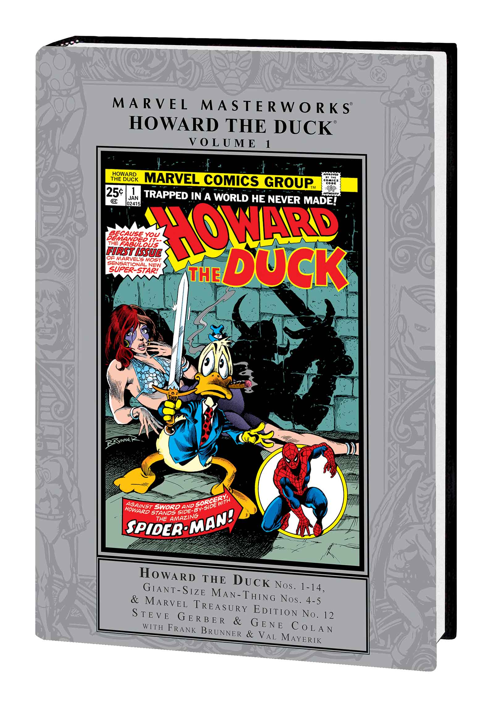 Marvel Celebrates Fifty Quack-tastic Years Of Howard The Duck With Upcoming Line Of Variant Covers 1 Marvel Masterworks: Howard The Duck #1