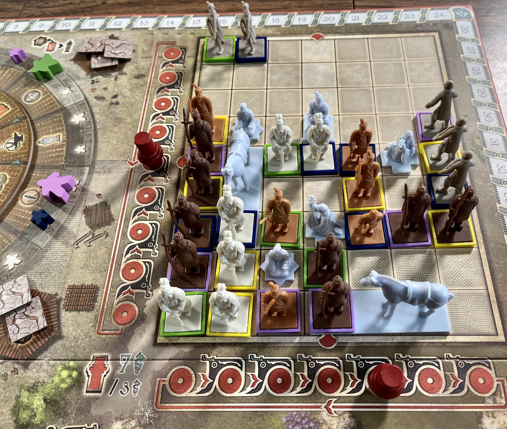 Terracotta Army on the board