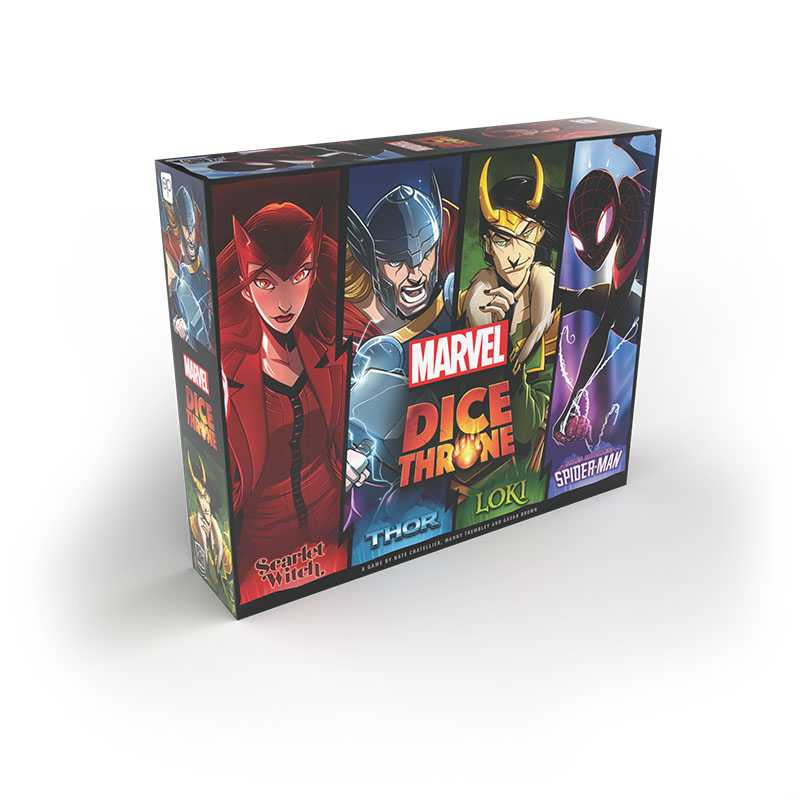 'Marvel Dice Throne' Puts Your Roll Playing To The Test In Fast Paced, Frenetic Action 1 Marvel Dice Throne 4 Hero Box