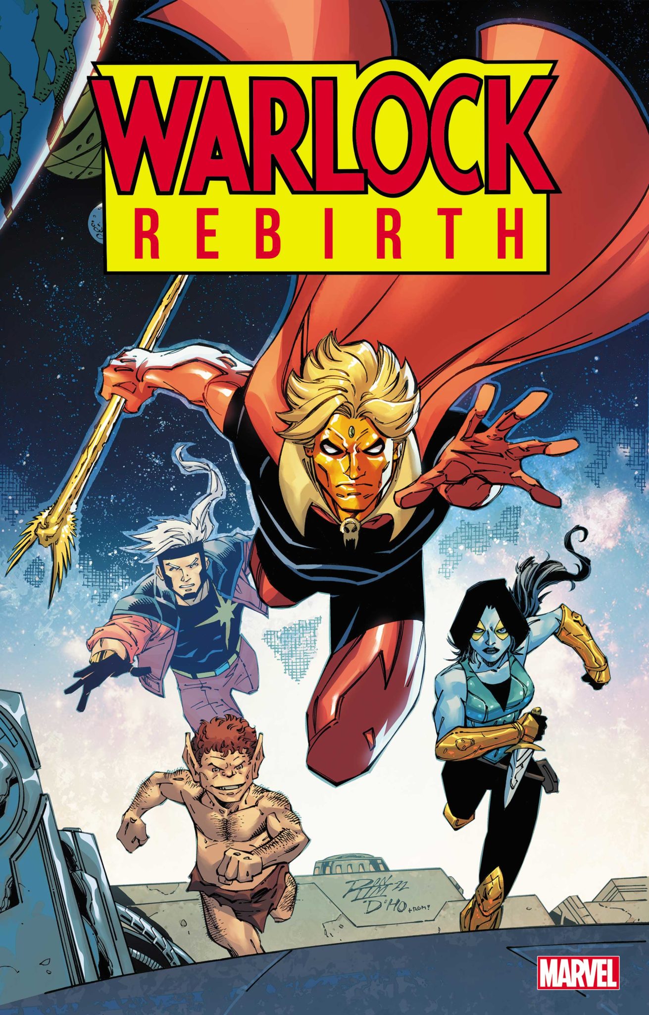 Warlock: Rebirth #1 cover
