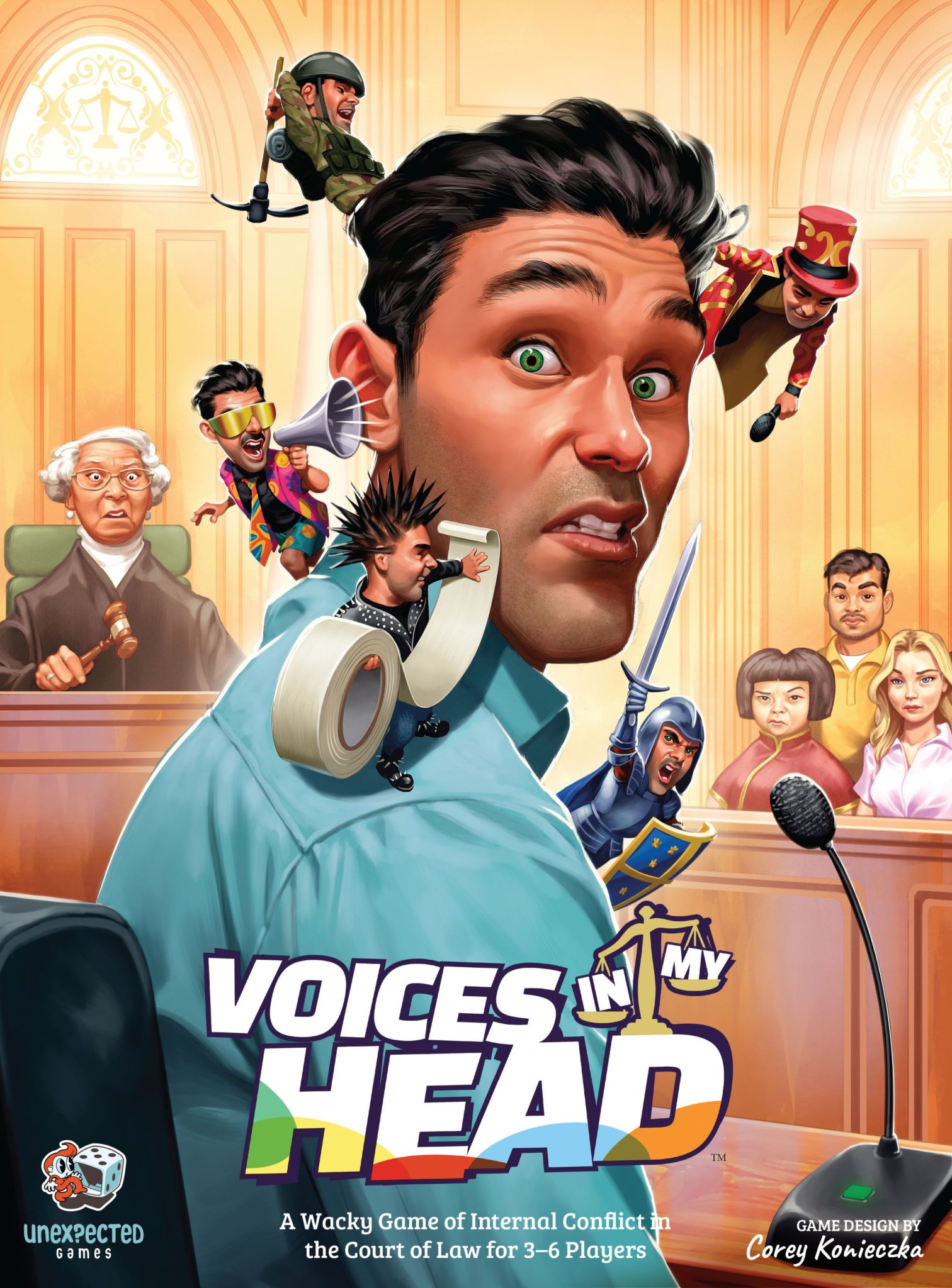 You Robbed A Bank, What Next? - A 'Voices In My Head' Board Game Review 1 Voices In My Head box cover
