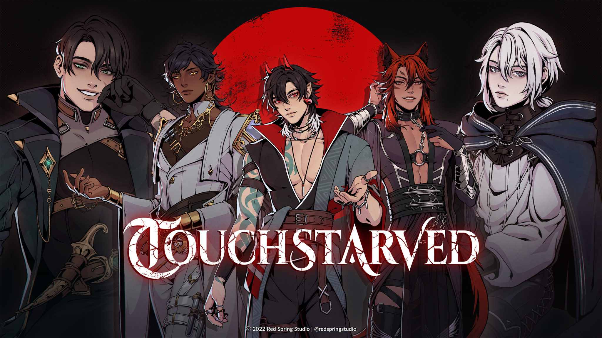 Monstrous Visual Novel TOUCHSTARVED Coming to Kickstarter 3 touchstarved love interests