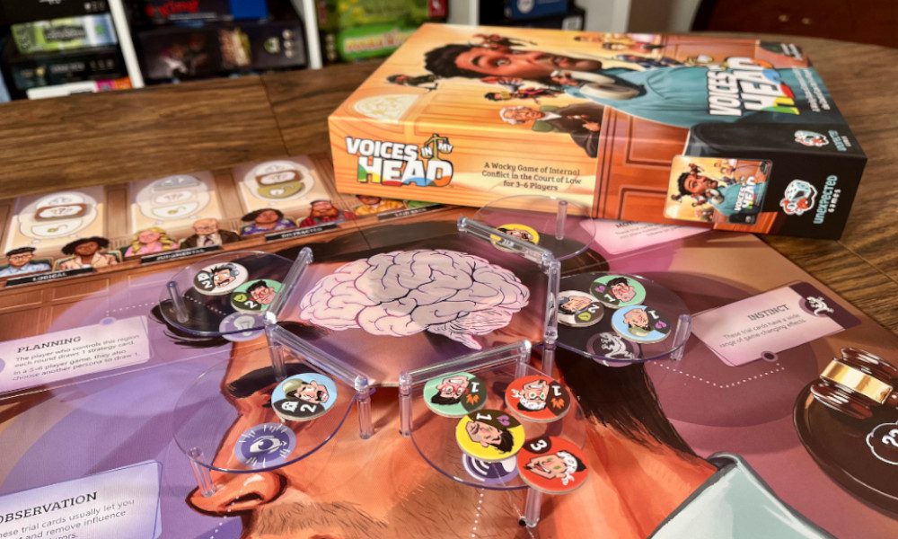 You Robbed A Bank, What Next? A 'Voices In My Head' Board Game Review