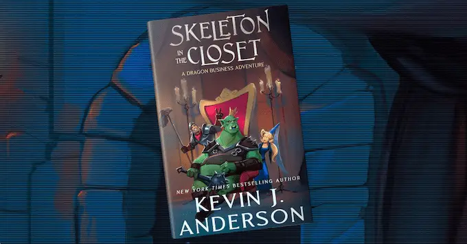 Author Kevin J. Anderson Launches Kickstarter For Revamp Of Comic Fantasy 'The Dragon Business' And New Sequel 'Skeleton In The Closet' 2