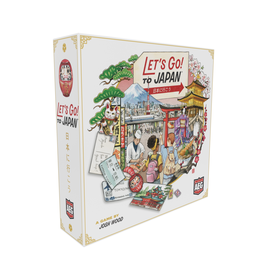 AEG Announces Newest Kickstarter 'Let's Go! To Japan' From 'Cat Lady' Designer 1 Let's Go To Japan box