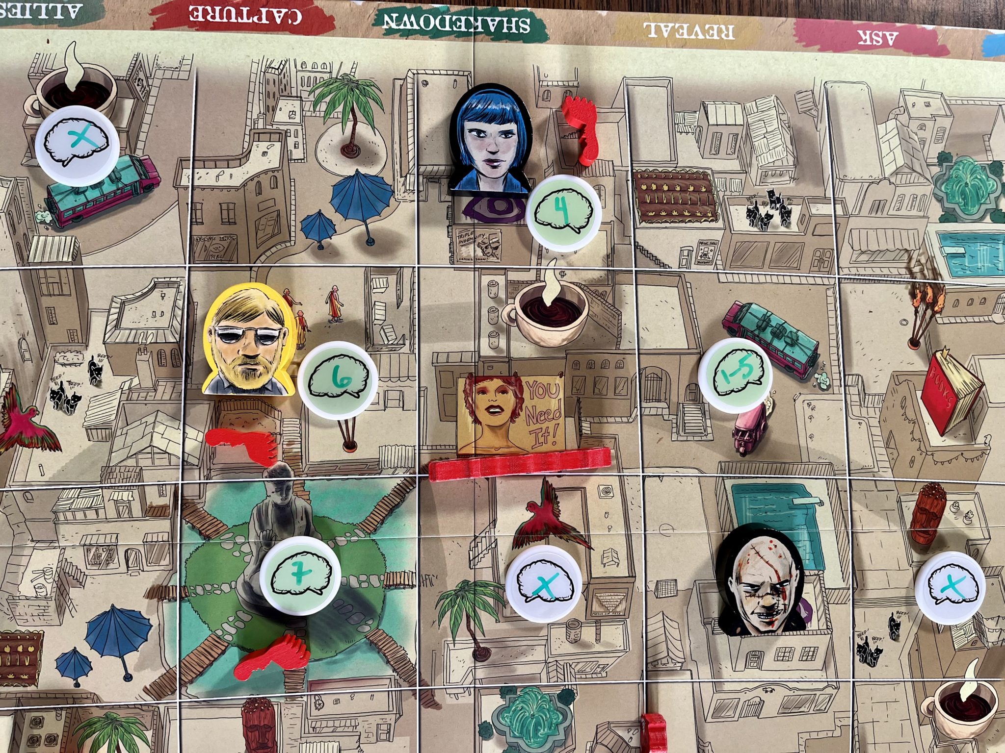 ‘MIND MGMT’ Is The New Standard For Hidden Movement Games 6 MIND MGMT rogue agent tokens