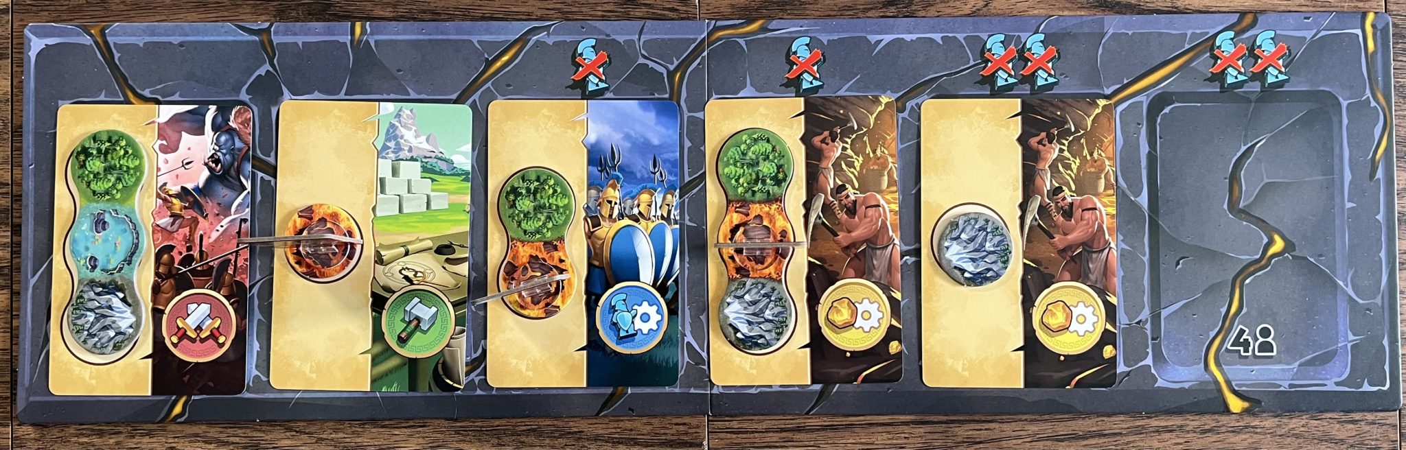 'Orichalcum' Borrows Greek Mythology In A Mini 4X Family Game 2 Orichalcum action board