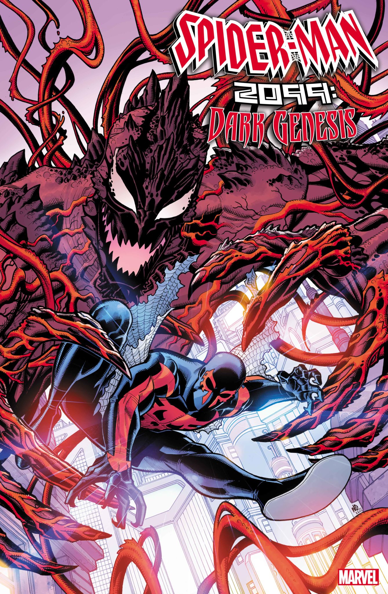 SPIDER-MAN 2099: DARK GENESIS #1 cover