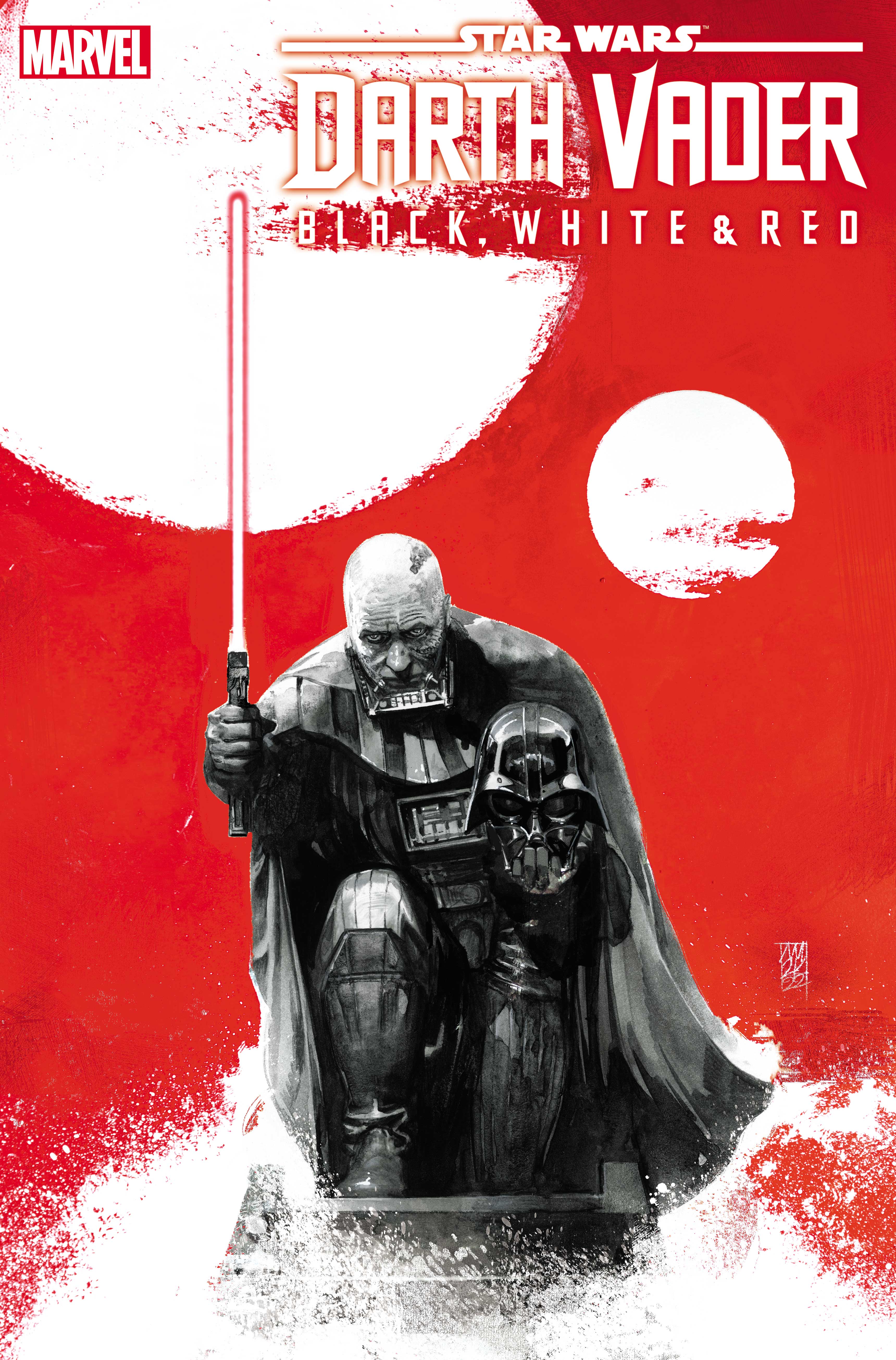 Witness Darth Vader At His Deadliest In 'Star Wars: Darth Vader - Black, White, & Blood' 1 Star Wars: Darth Vader -Black, White, & Red #1 cover
