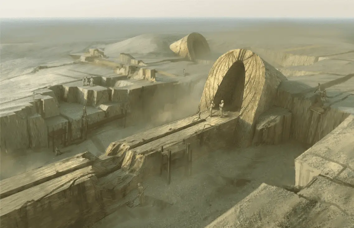 Explore The Politics Of 'Dune' In Modiphius' Upcoming 'Houses of the Landsraad' Supplement 2 Houses of the Landsraad Archaeological dig art