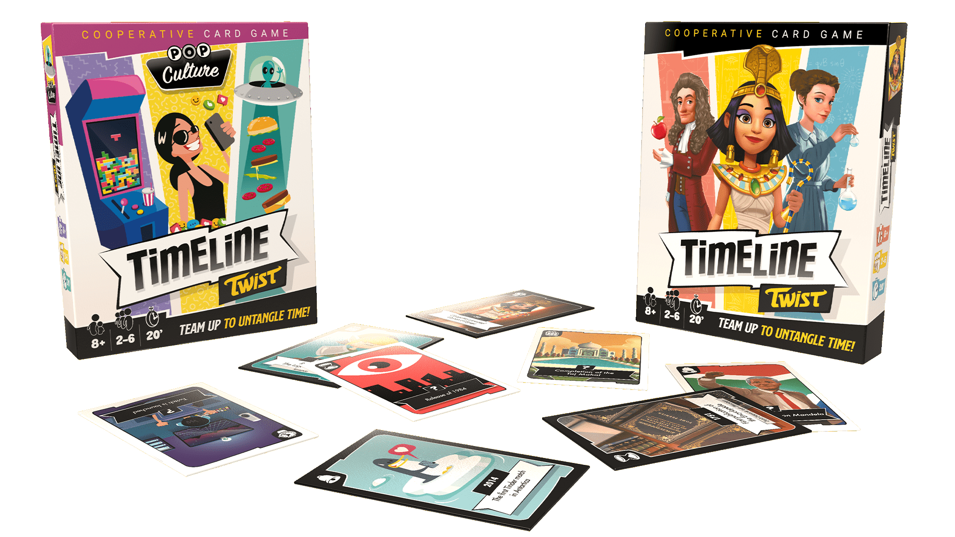 Timeline Twist box and contents