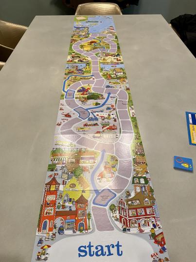 busytown board, six feet long