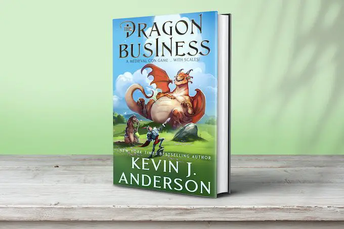 Author Kevin J. Anderson Launches Kickstarter For Revamp Of Comic Fantasy 'The Dragon Business' And New Sequel 'Skeleton In The Closet' 1