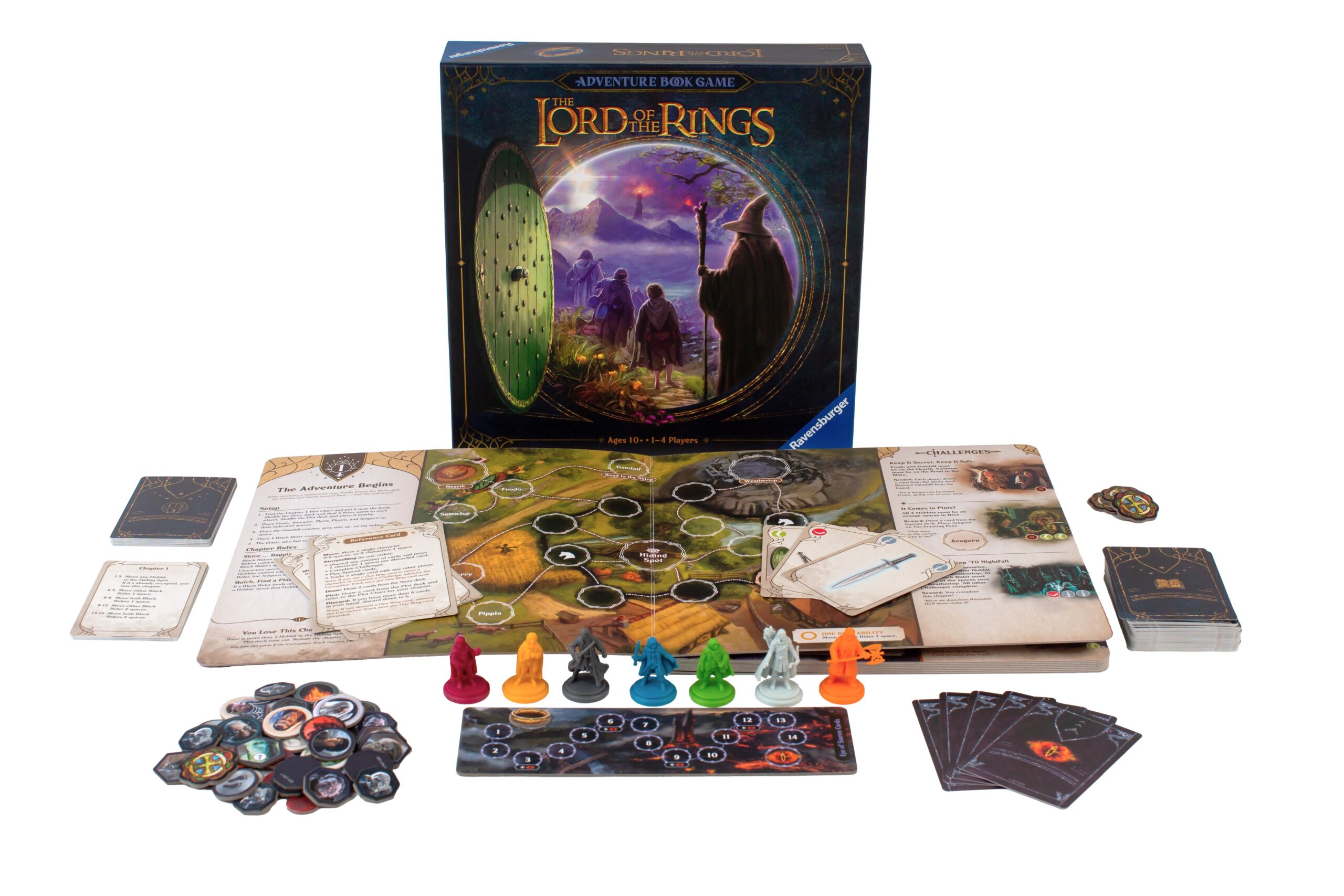 The Lord of the Rings Adventure Book Game contents