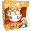 Header showing an orange box with 5 dice and a cup inside. The top reads "Yahtzee" the bottom says "Naruto Shippuden" with a cutout image of Naruto Uzamaki eating ramen.