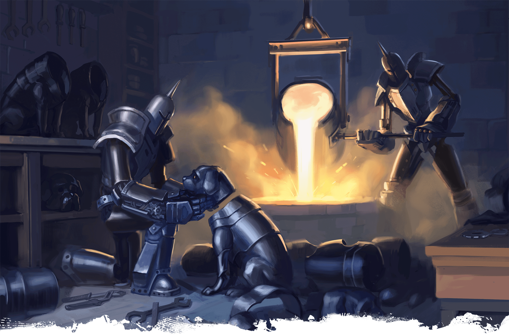 'Keys From The Golden Vault' Review Part One: I'm Putting Together A Team 5 Keys From The Golden Vault clockwork workers