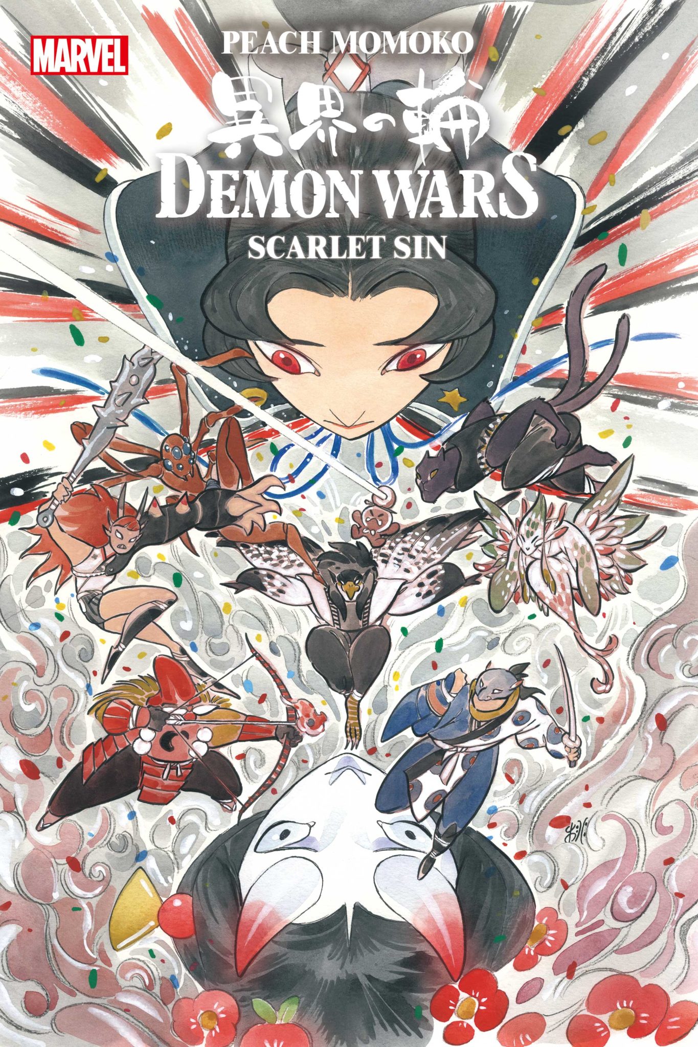 Chaos Comes To the Momoko-verse In 'Demon Wars: Scarlet Sin' 2 Demon Wars: Scarlet Sin cover