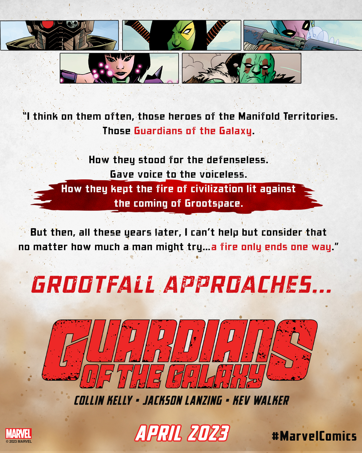 Marvel Prepares For Grootfall With Line Of Crossover Variants 1 Marvel Grootfall promo