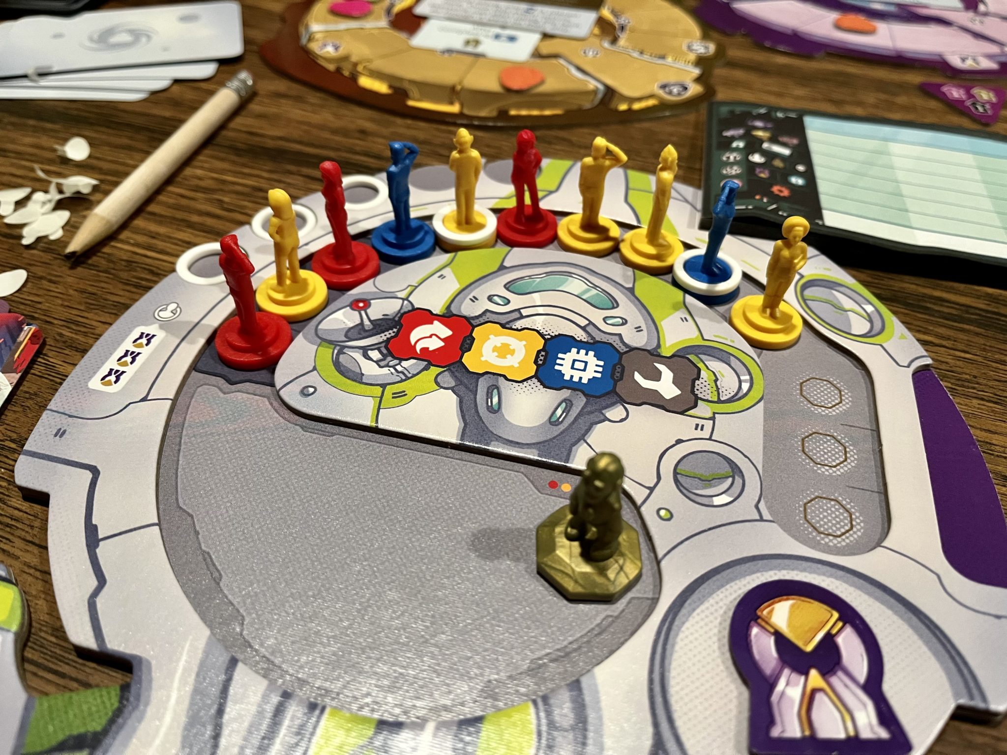 Train Your Crew & Complete Missions In 'Starship Captains' 8 Starship Captains player board