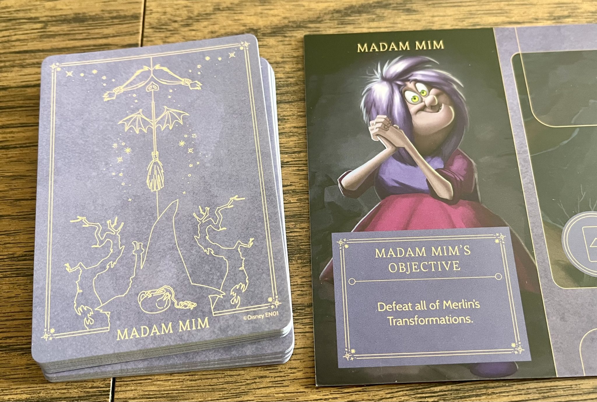 'Disney Villainous: Bigger And Badder' Gets A Little Creative With Its New Baddies 9 Villainous: Bigger and Badder madam mim objective