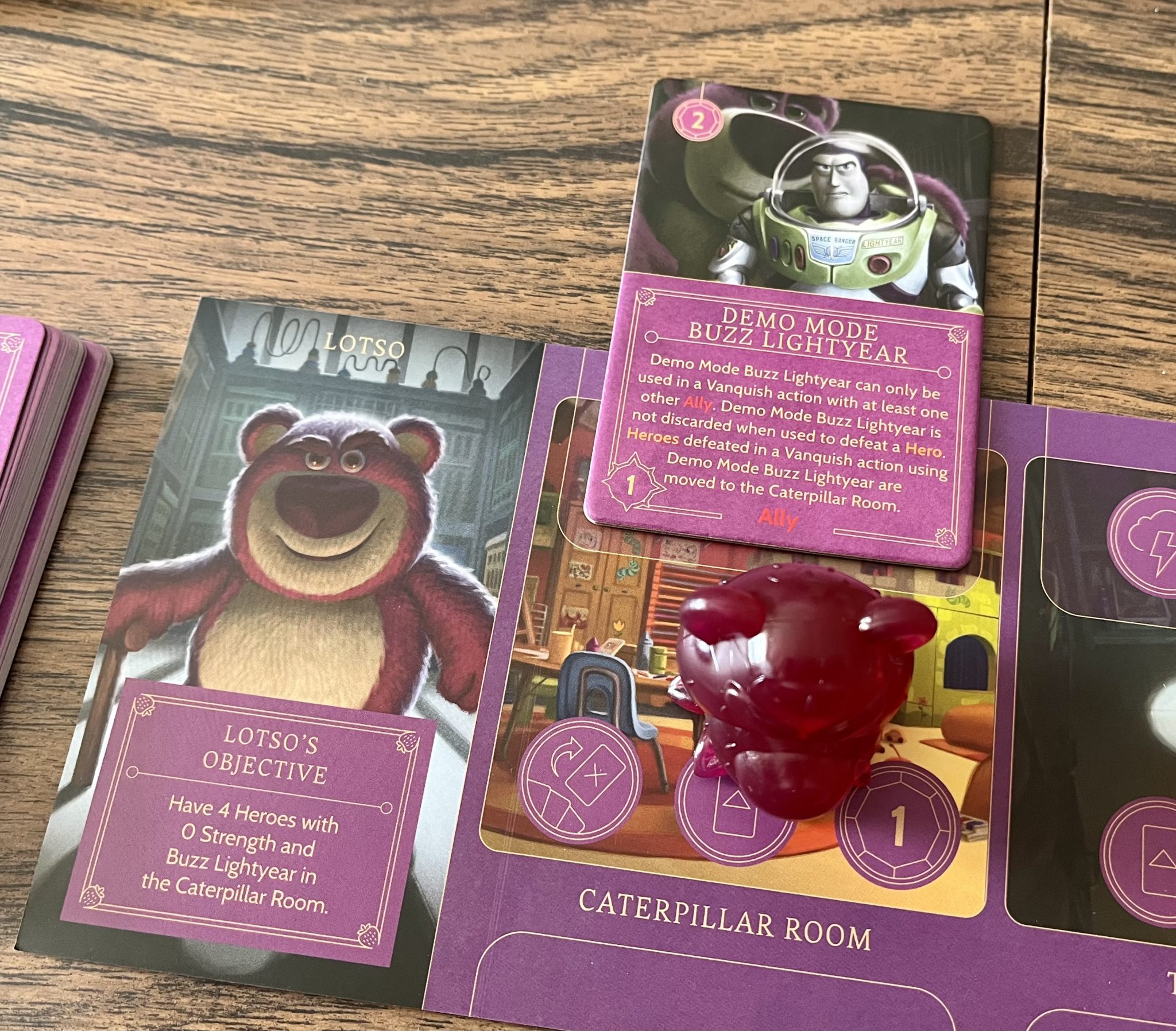 Villainous: Bigger and Badder Lotso and buzz lightyear