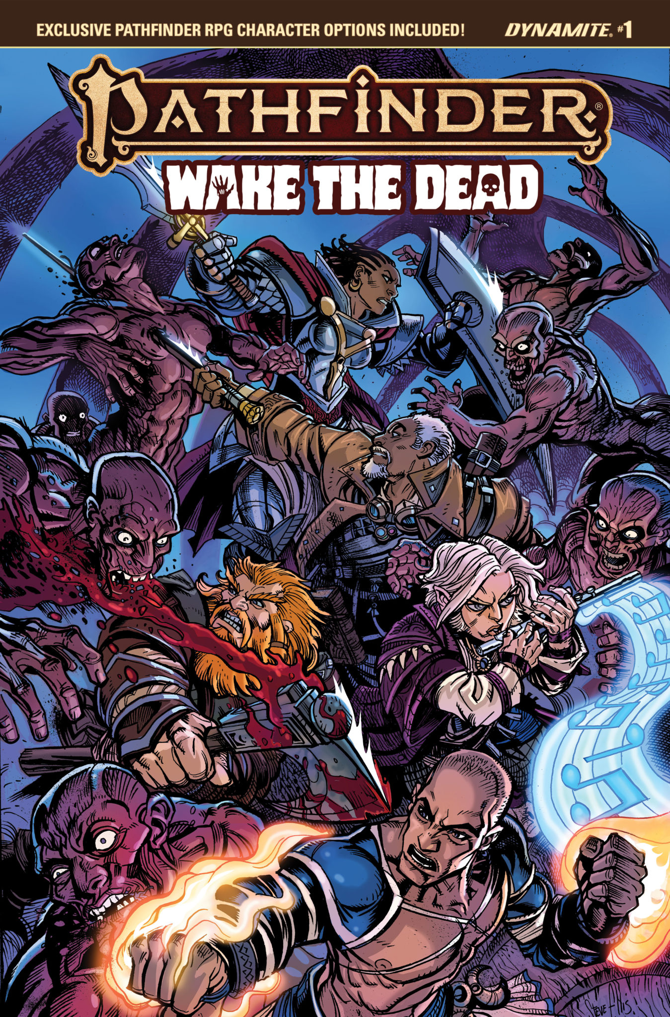 Dynamite And Paizo Team Up To Bring 'Pathfinder' Back To Comics 1 Pathfinder Wake The Dead cover