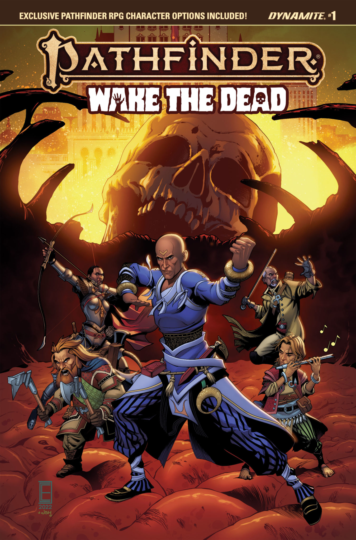 Dynamite And Paizo Team Up To Bring 'Pathfinder' Back To Comics 2 Pathfinder Wake The Dead cover