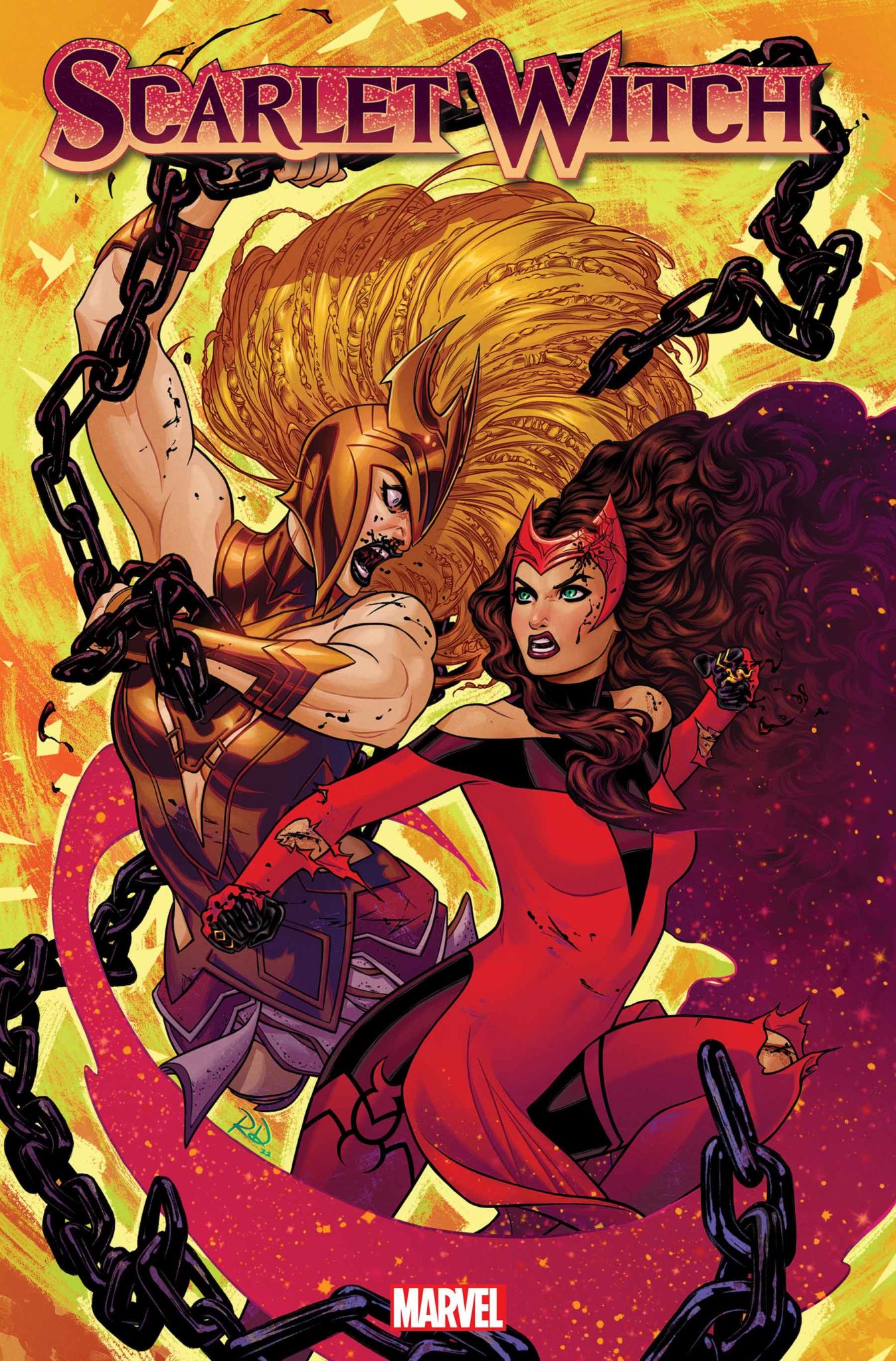 Russel Dauterman Will Draw The Climactic Showdown Between The Scarlet Witch & Scythia In 'Scarlet Witch' #5 1 Scarlet Witch #5 cover