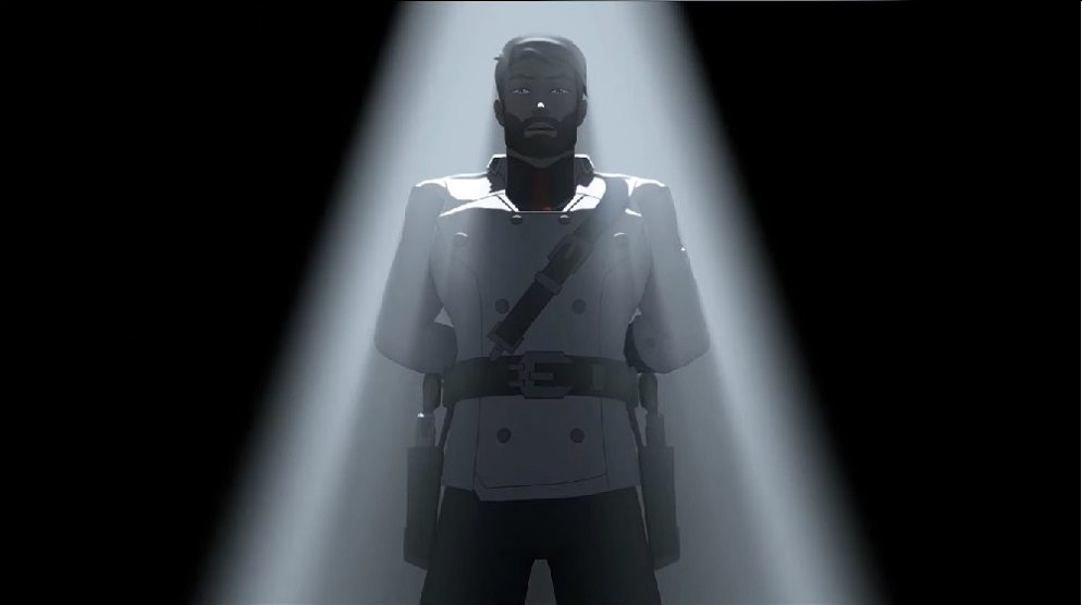 Villain lighting on point.