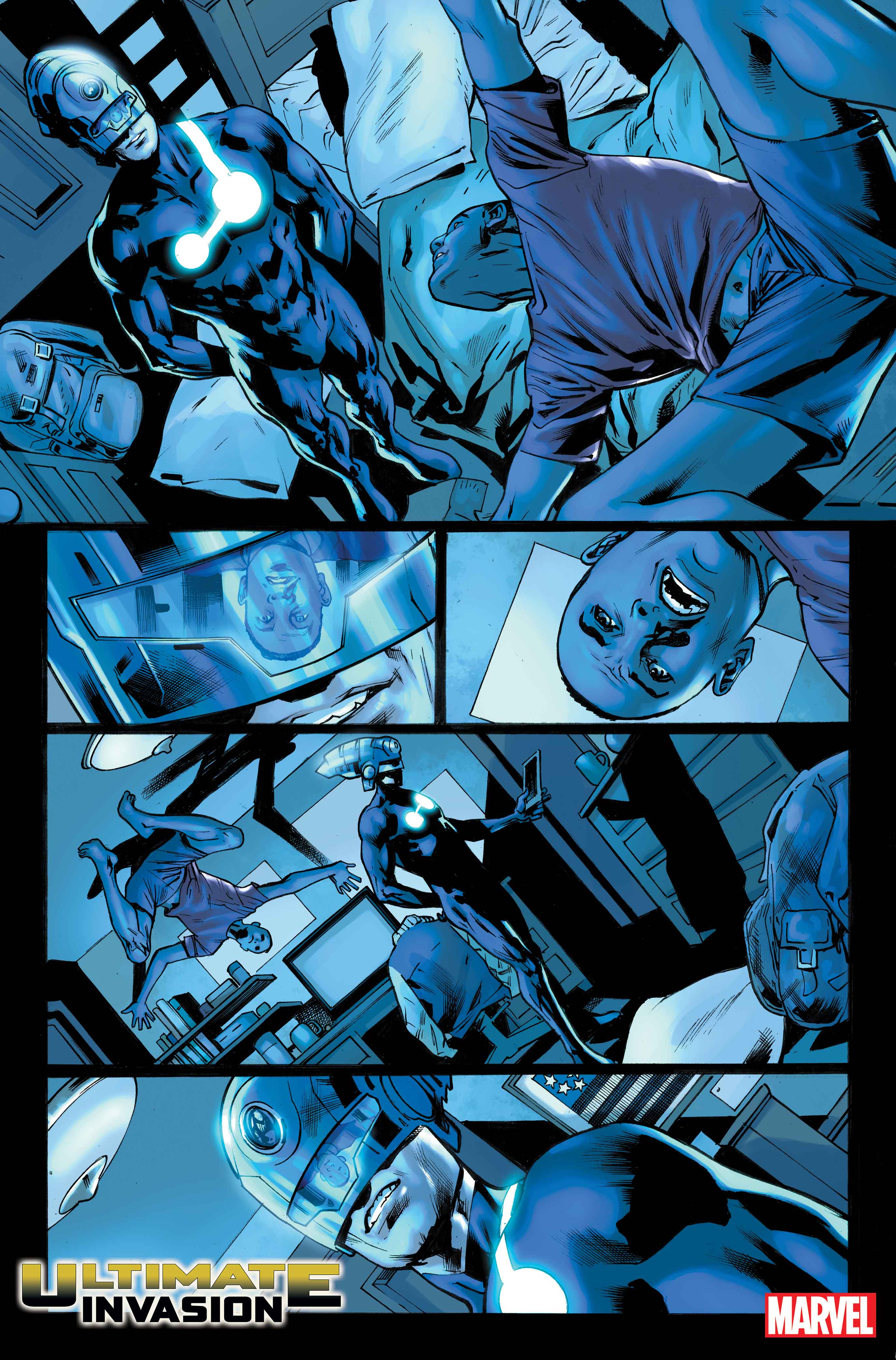 Hickman & Hitch Will Reshape The Marvel Universe In 'Ultimate Invasion' 1 Ultimate Invasion Interior 1