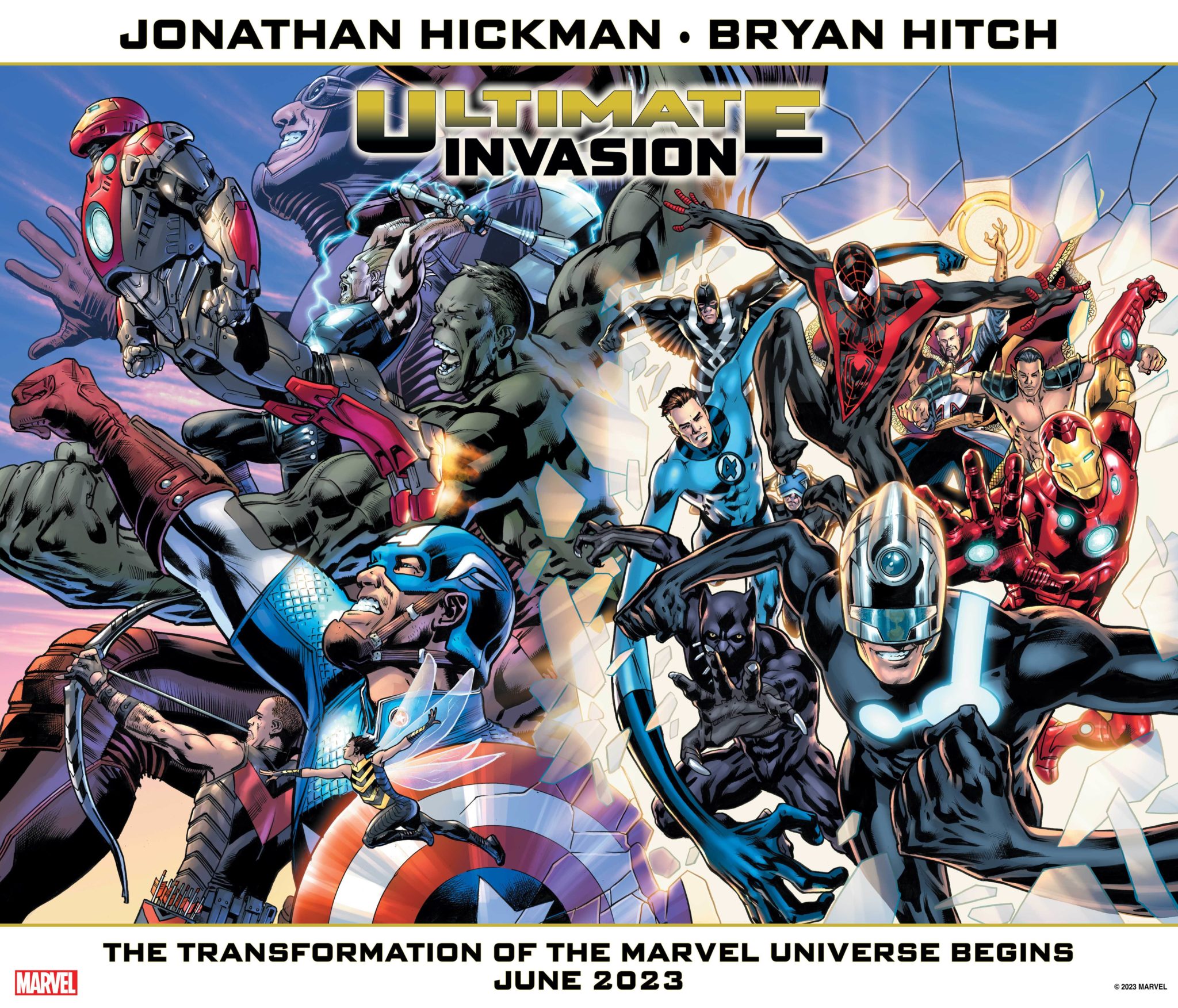Hickman & Hitch Will Reshape The Marvel Universe In 'Ultimate Invasion' 4