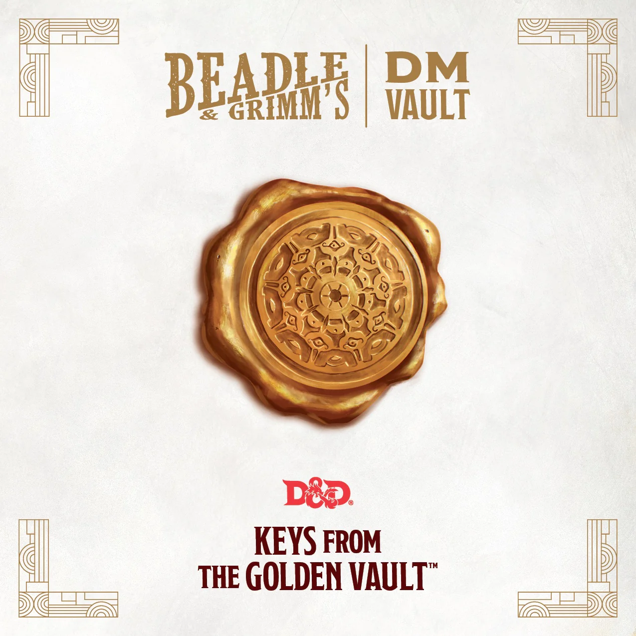 Keys To The Golden Vault' DM Vault art