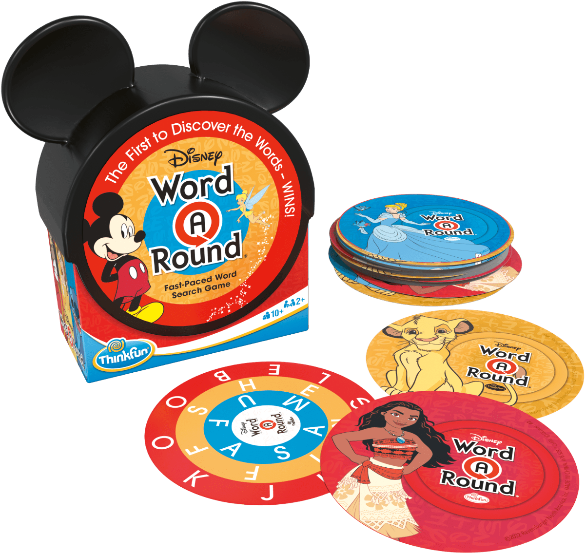 Ravensburger Unveils Greater Investment In Disney For 2023 With New Games, Puzzles 3 Disney Word A Round box