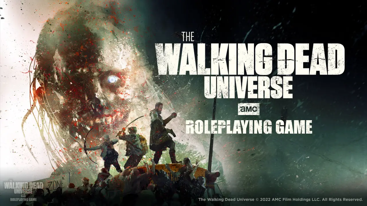  'The Walking Dead Universe RPG' banner