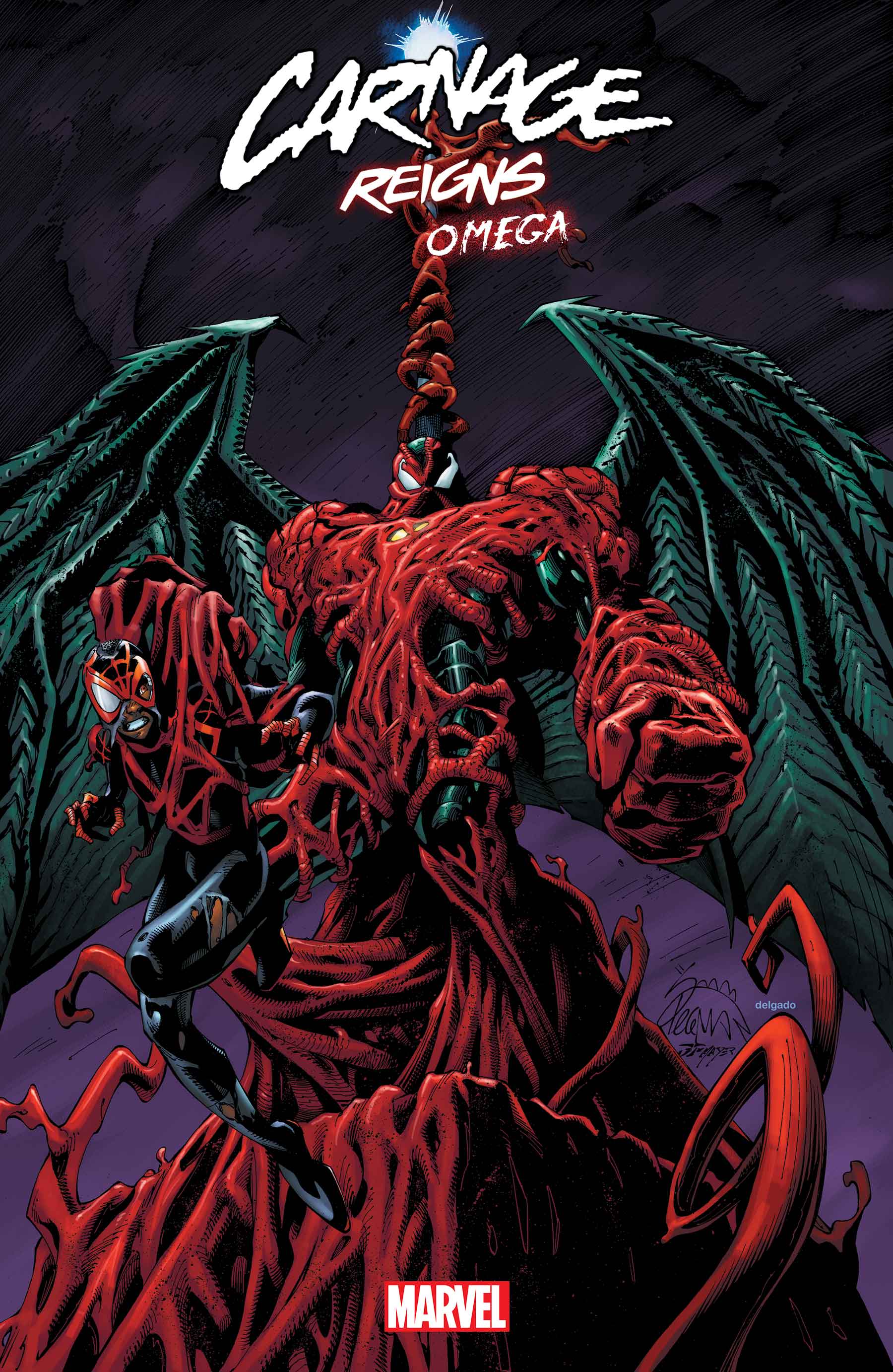 Carnage Reigns Omega Cover