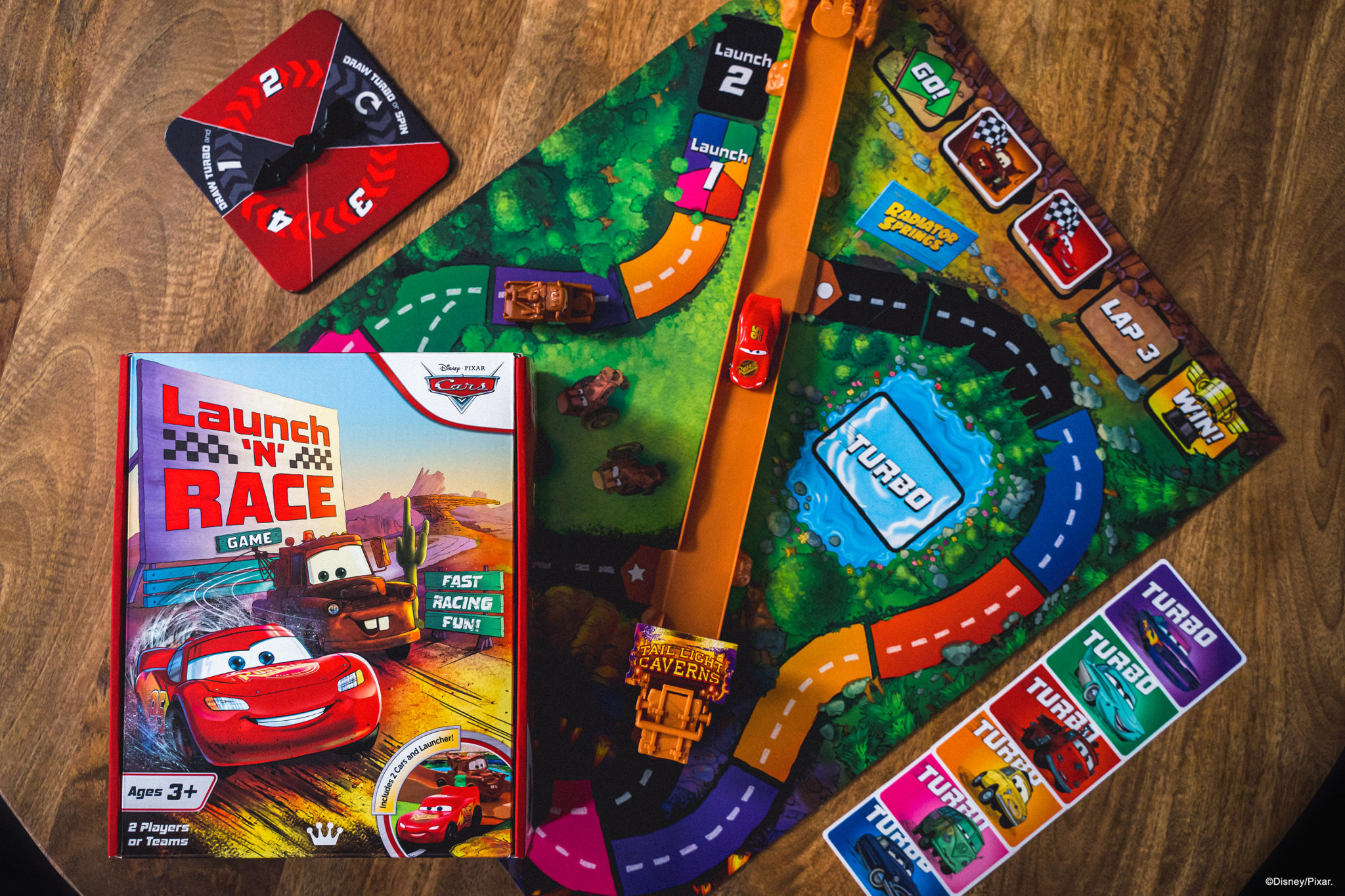 Funko Games Disney Cars game contents