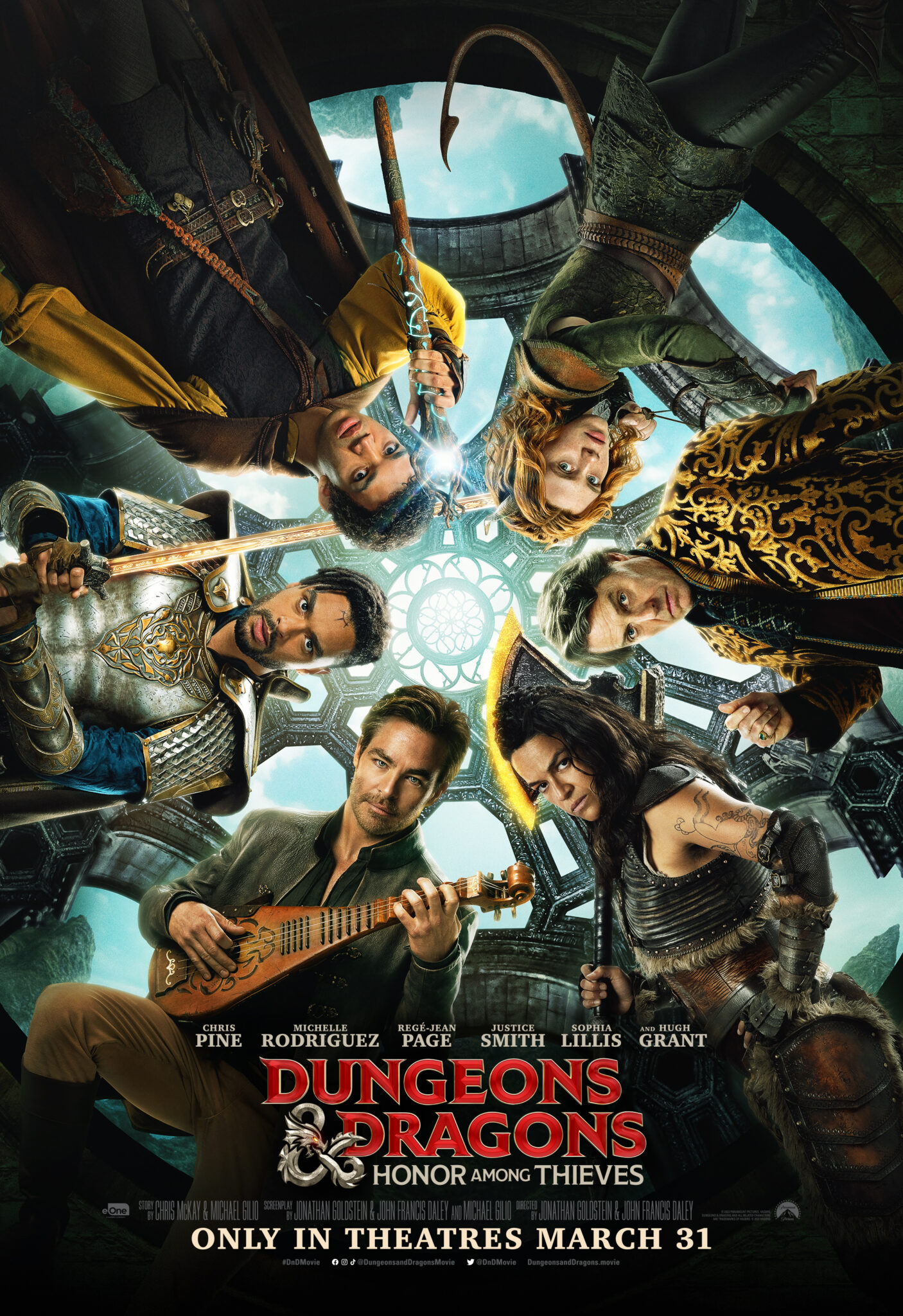'Dungeons & Dragons: Honor Among Thieves' Is Big, Loud, And Silly...Which Makes It The Perfect Adaptation 1 D&D Honor Among Thieves Movie Poster