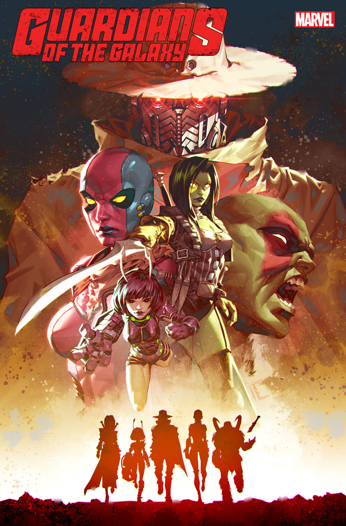 The Guardians Of The Galaxy Face A Dark Threat At The Edge Of The Cosmos In Upcoming Relaunch 6