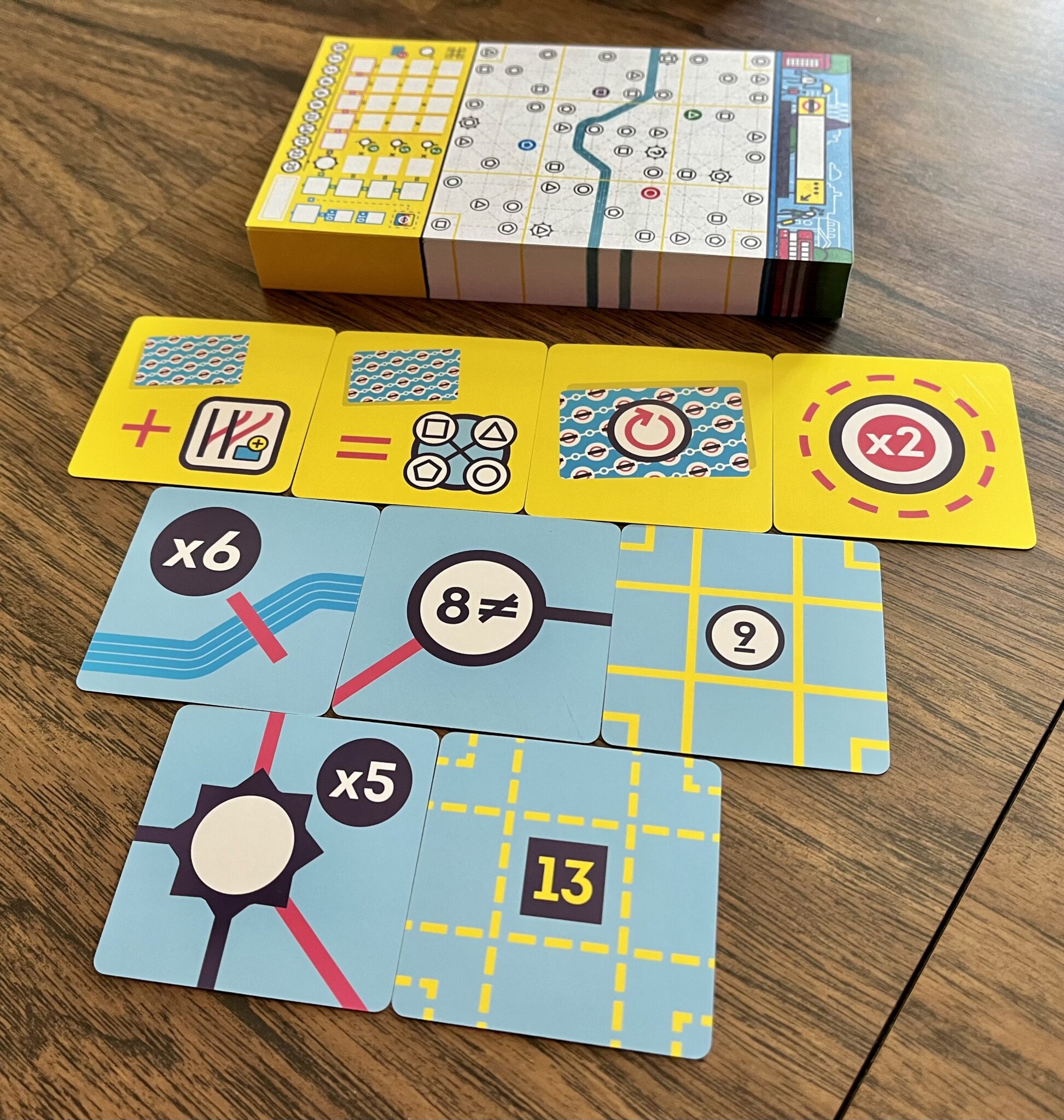 'Next Station: London' Connects The Dots For A Great Flip And Write Game 5 Next Station: London point cards