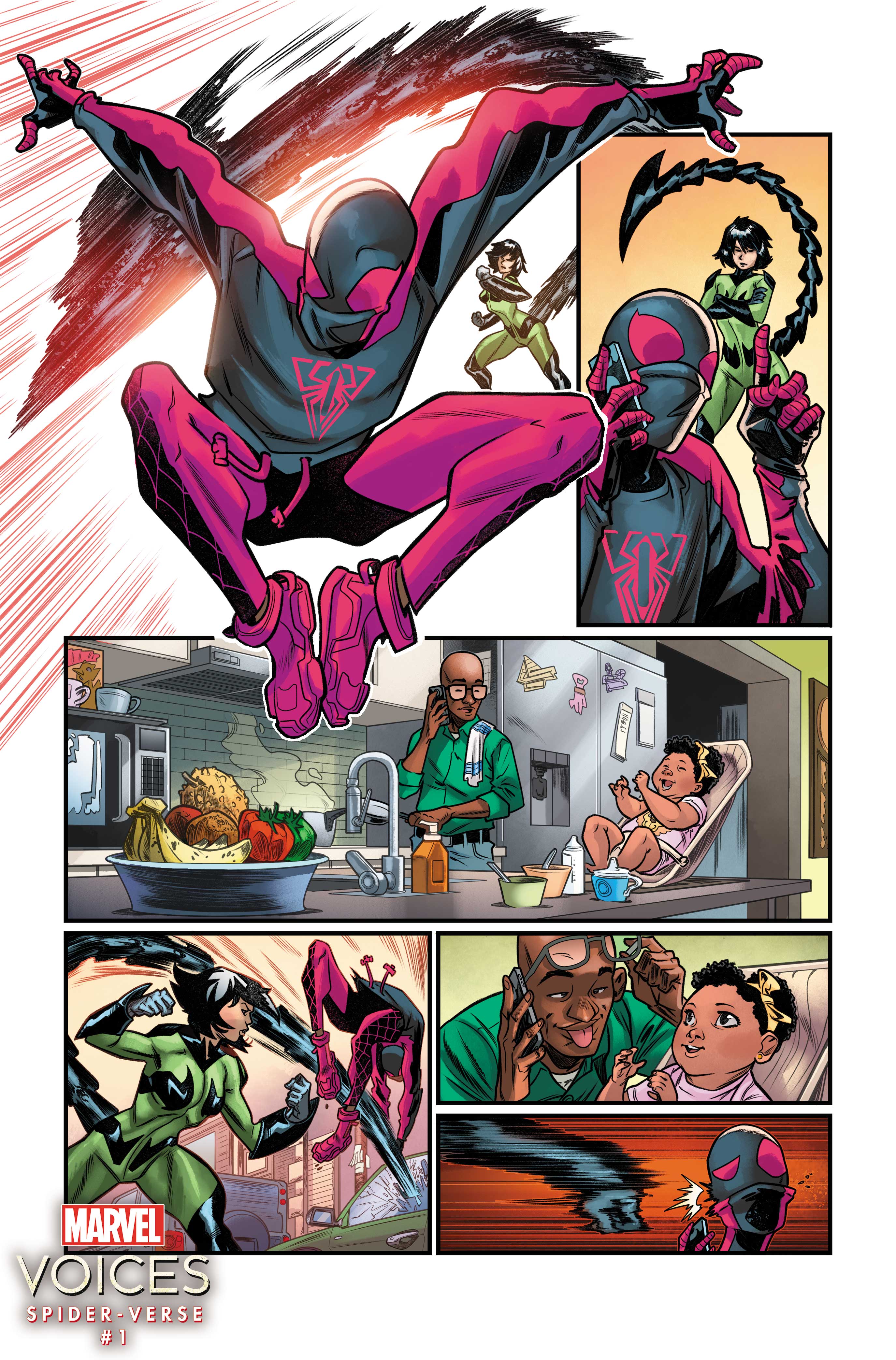 Get A Look At Some Of The Brand New Heroes And Returning Favorites In Preview Of 'Marvel's Voices: Spider-Verse' 3 Marvel's Voices: Spider-Verse