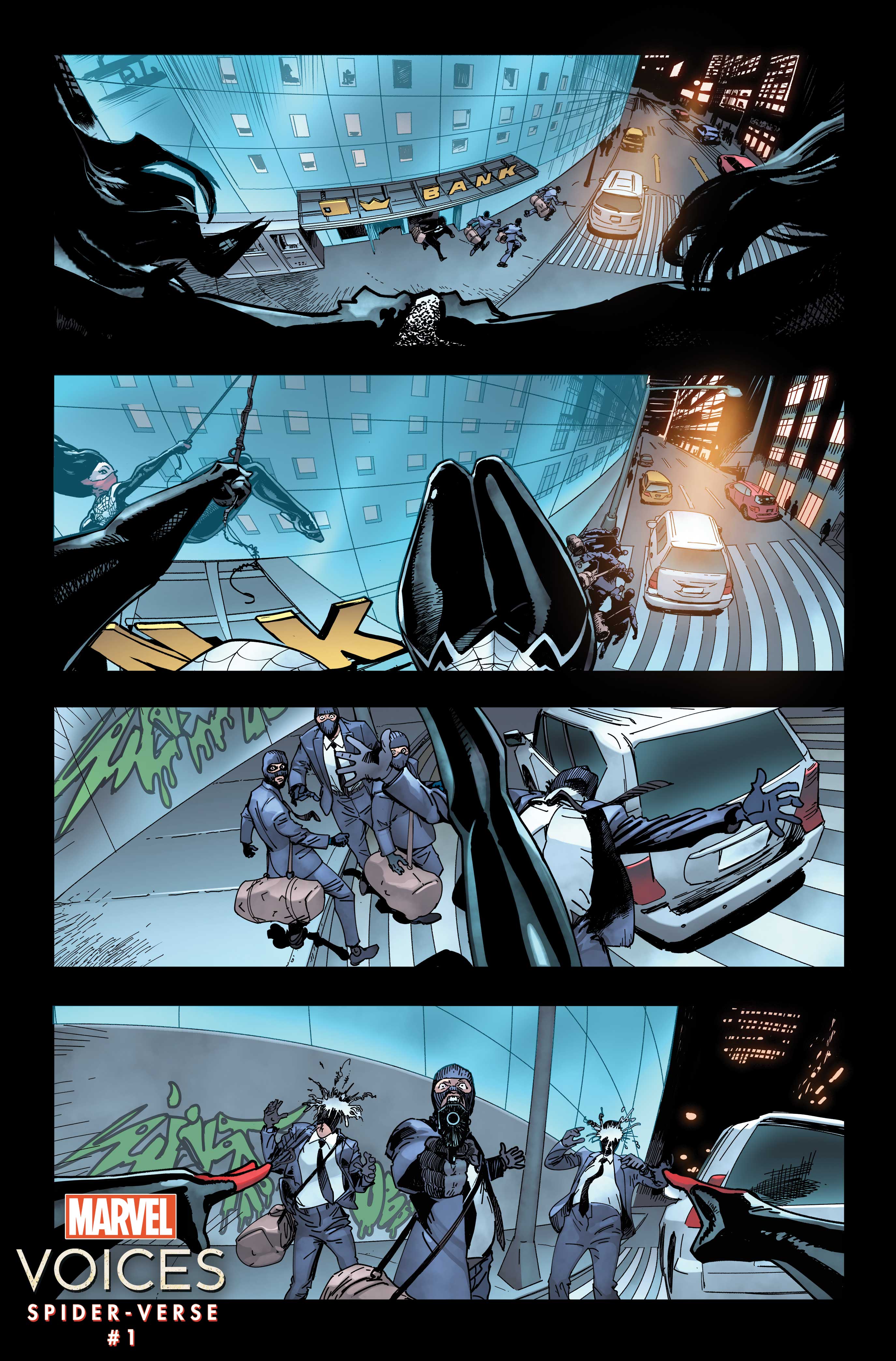 Get A Look At Some Of The Brand New Heroes And Returning Favorites In Preview Of 'Marvel's Voices: Spider-Verse' 5 Marvel's Voices: Spider-Verse SIlk preview