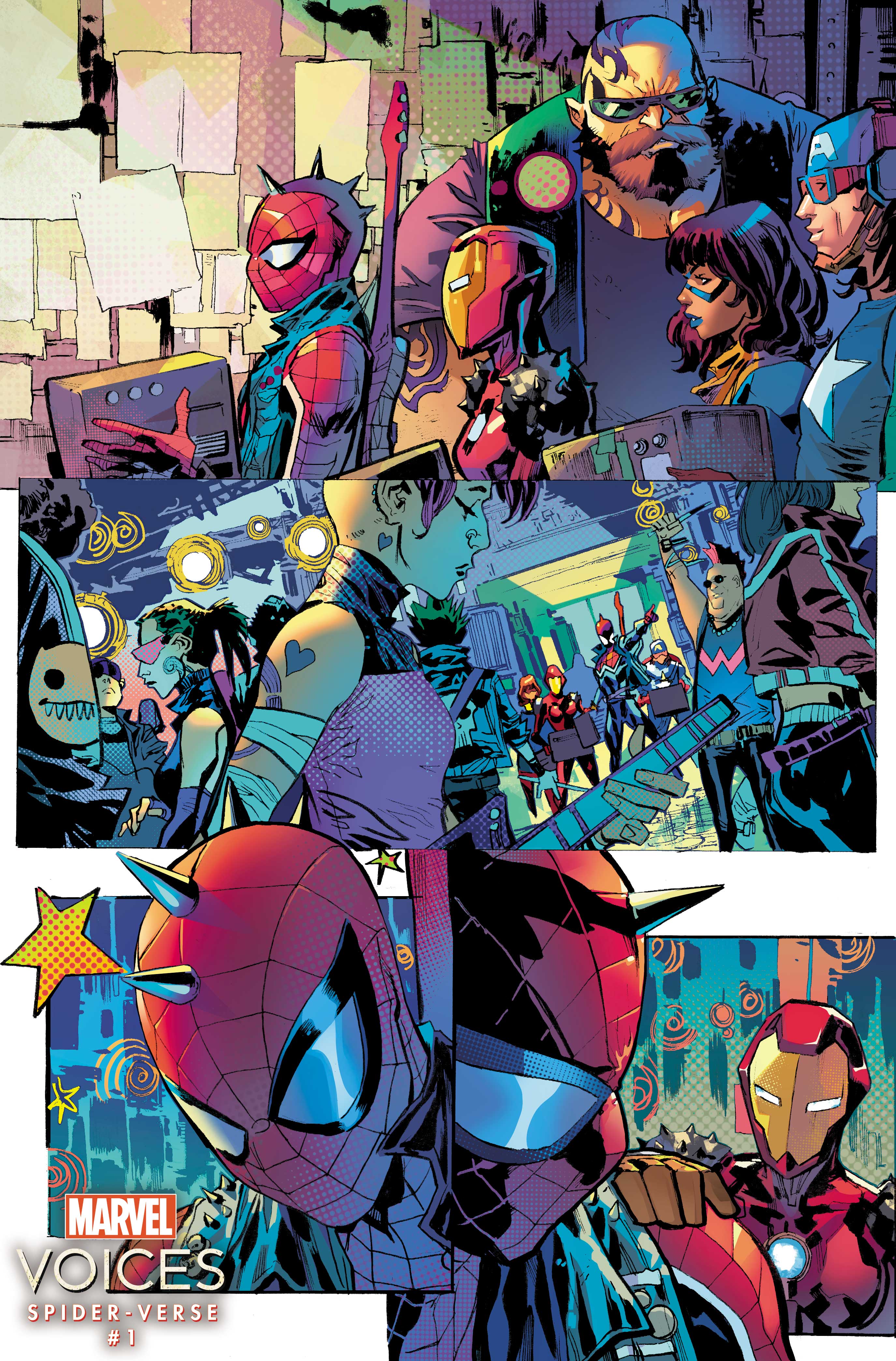 Get A Look At Some Of The Brand New Heroes And Returning Favorites In Preview Of 'Marvel's Voices: Spider-Verse' 4 Marvel's Voices: Spider-Verse preview with Spider-Punk